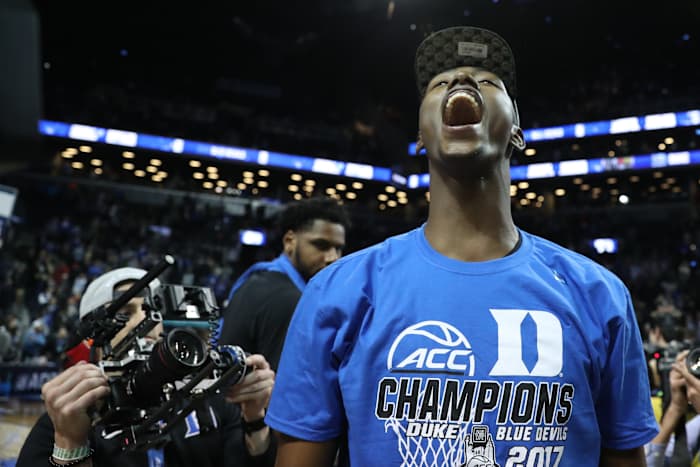 Duke basketball forward Harry Giles